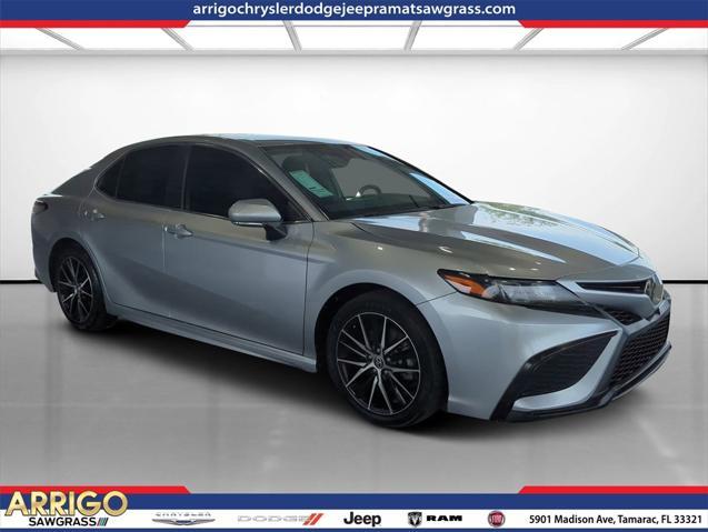 used 2021 Toyota Camry car, priced at $20,080