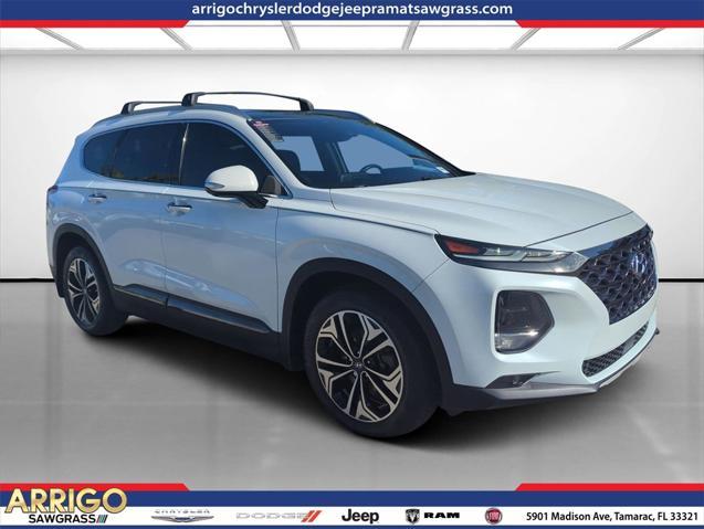 used 2020 Hyundai Santa Fe car, priced at $23,798