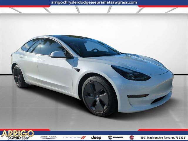 used 2021 Tesla Model 3 car, priced at $28,950