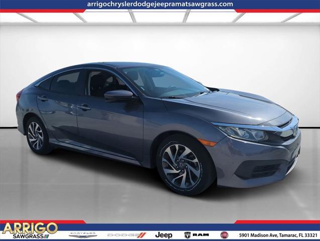 used 2018 Honda Civic car, priced at $17,498