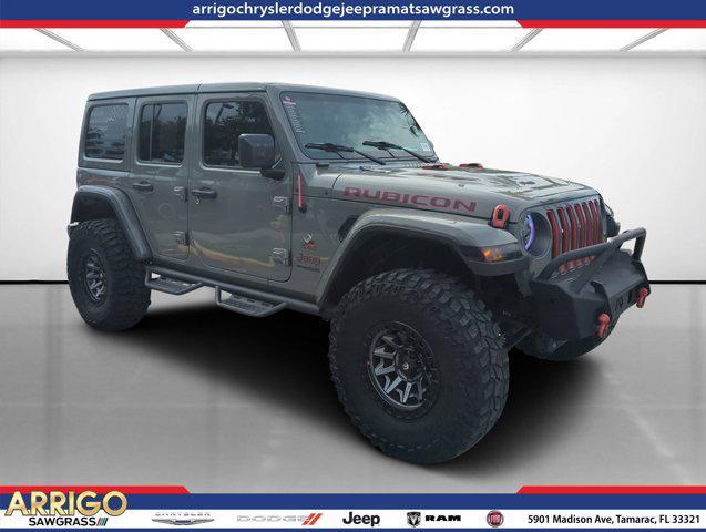 used 2021 Jeep Wrangler Unlimited car, priced at $40,988