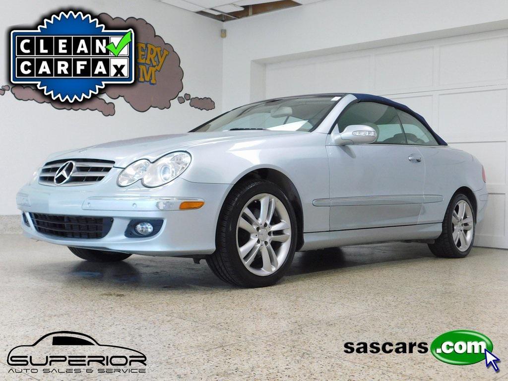 used 2007 Mercedes-Benz CLK-Class car, priced at $16,951