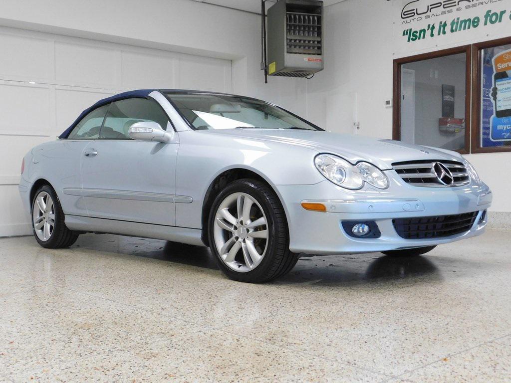 used 2007 Mercedes-Benz CLK-Class car, priced at $15,999