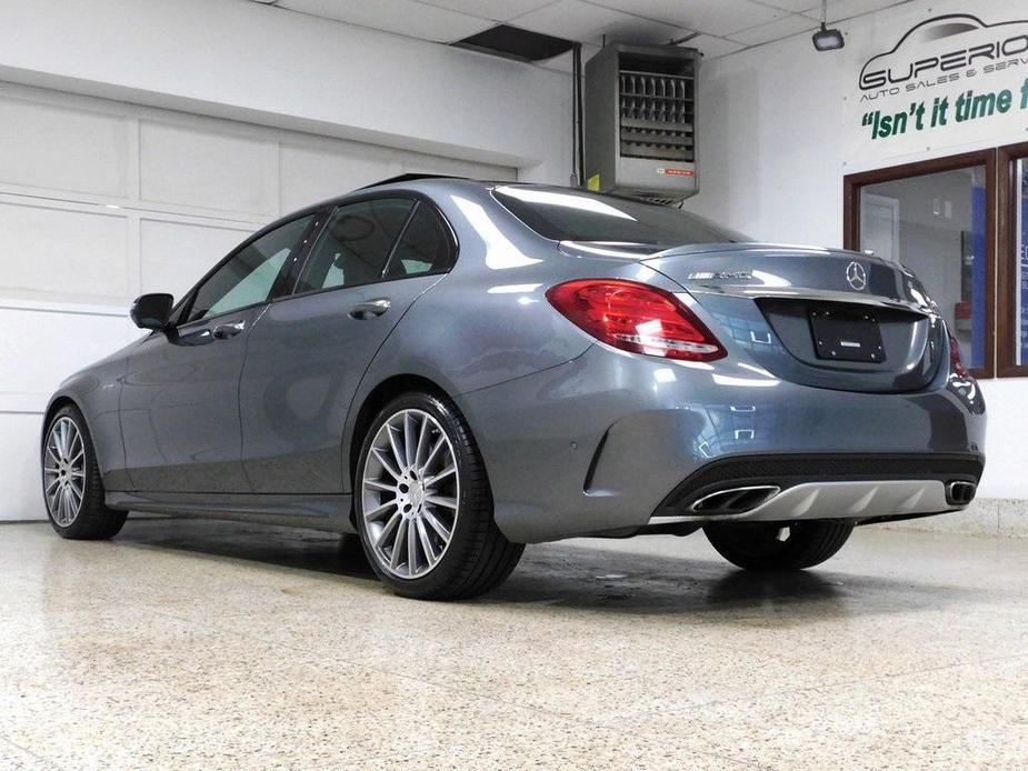 used 2018 Mercedes-Benz AMG C 43 car, priced at $34,999