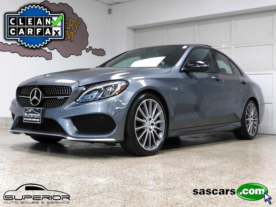 used 2018 Mercedes-Benz AMG C 43 car, priced at $35,490