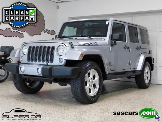 used 2015 Jeep Wrangler Unlimited car, priced at $23,937