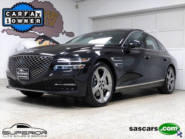 used 2021 Genesis G80 car, priced at $34,999