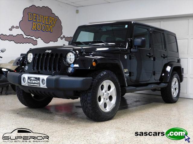 used 2015 Jeep Wrangler Unlimited car, priced at $21,962