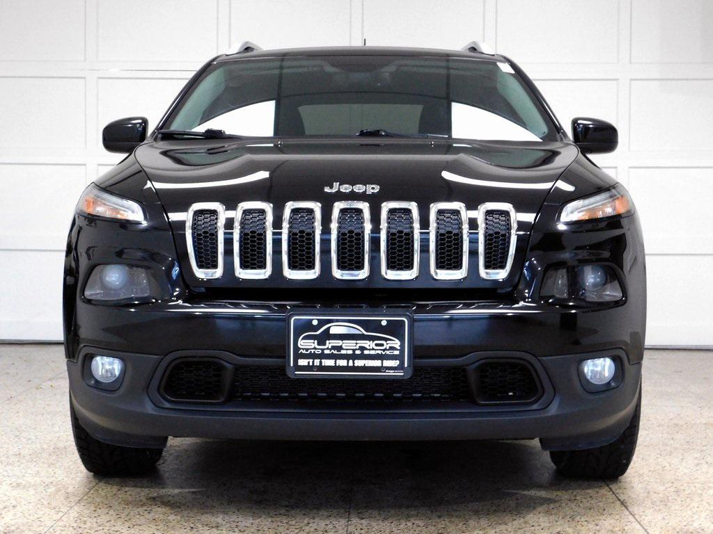 used 2017 Jeep Cherokee car, priced at $16,839
