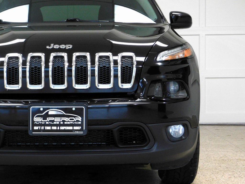 used 2017 Jeep Cherokee car, priced at $16,839