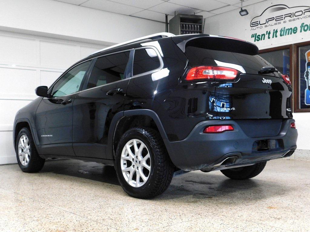 used 2017 Jeep Cherokee car, priced at $16,839