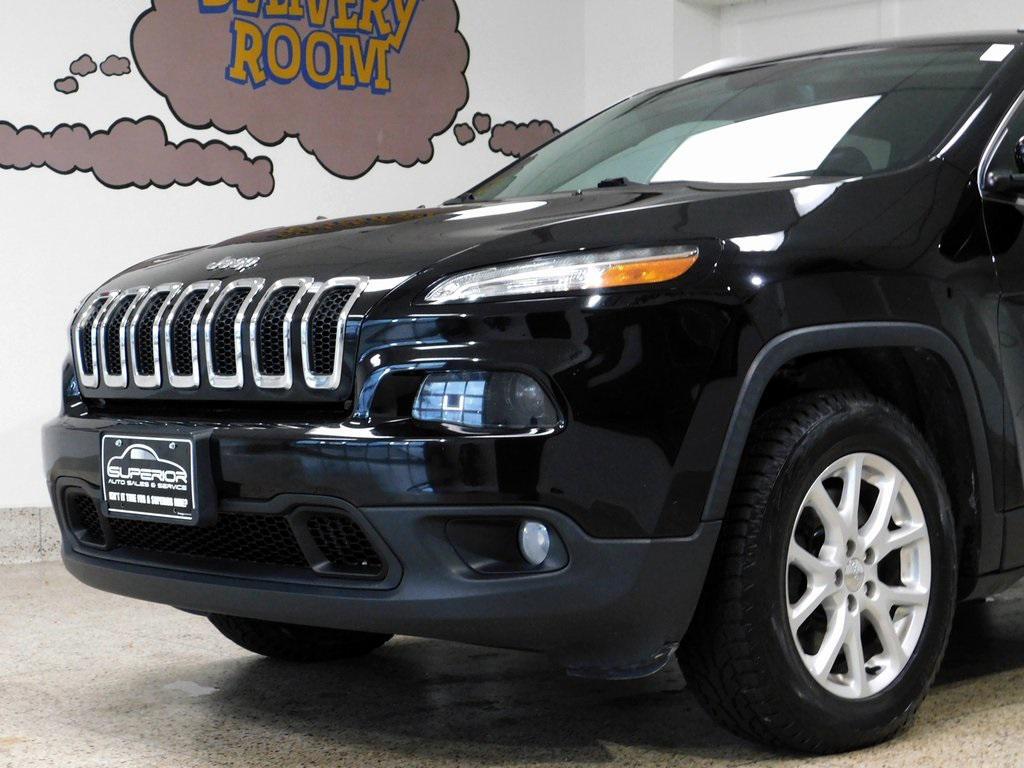 used 2017 Jeep Cherokee car, priced at $16,839