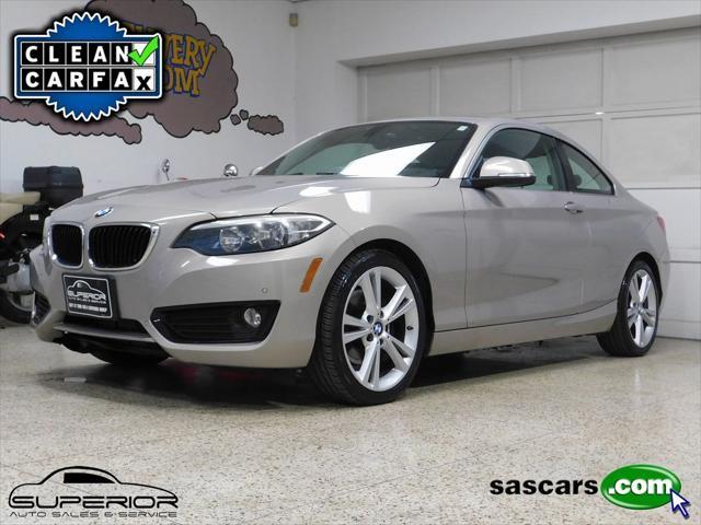 used 2015 BMW 228 car, priced at $14,572