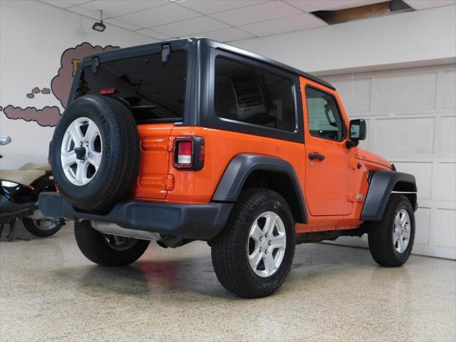 used 2018 Jeep Wrangler car, priced at $26,940