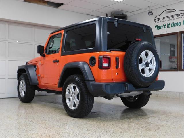 used 2018 Jeep Wrangler car, priced at $26,940