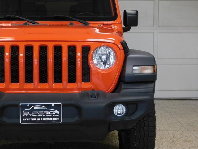 used 2018 Jeep Wrangler car, priced at $26,940