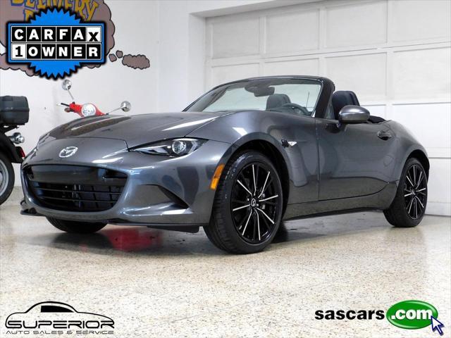 used 2024 Mazda MX-5 Miata car, priced at $30,902