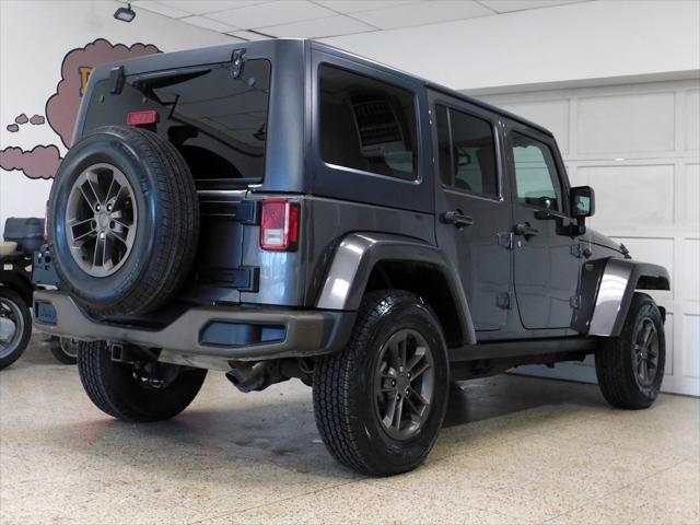 used 2016 Jeep Wrangler Unlimited car, priced at $18,999