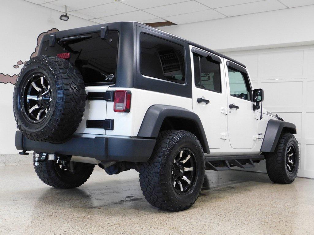 used 2017 Jeep Wrangler Unlimited car, priced at $21,859