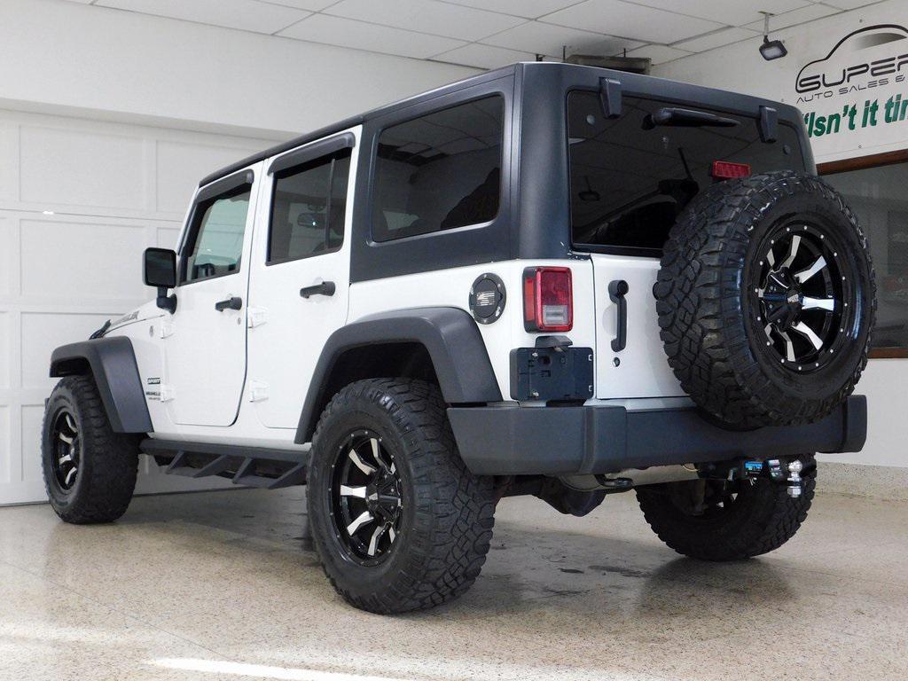 used 2017 Jeep Wrangler Unlimited car, priced at $21,859