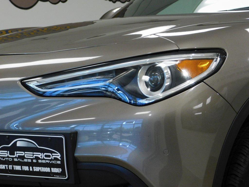 used 2019 Alfa Romeo Stelvio car, priced at $23,500