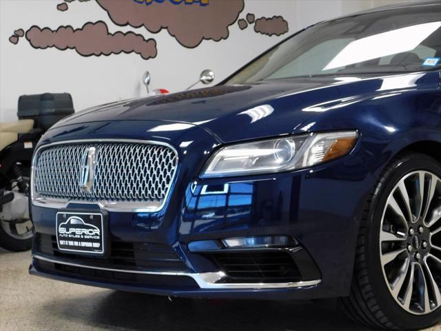 used 2018 Lincoln Continental car, priced at $20,600