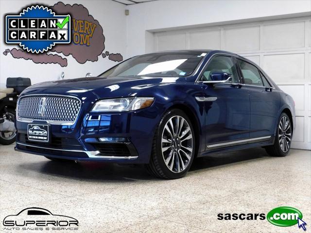 used 2018 Lincoln Continental car, priced at $21,999