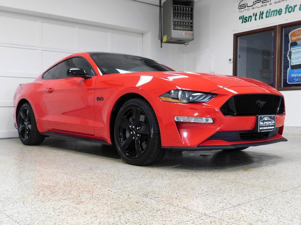 used 2022 Ford Mustang car, priced at $38,799