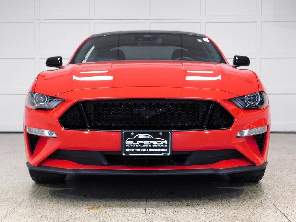 used 2022 Ford Mustang car, priced at $38,799