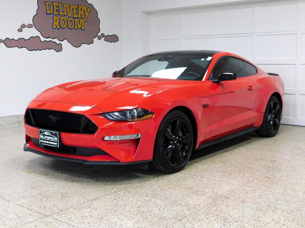 used 2022 Ford Mustang car, priced at $38,799