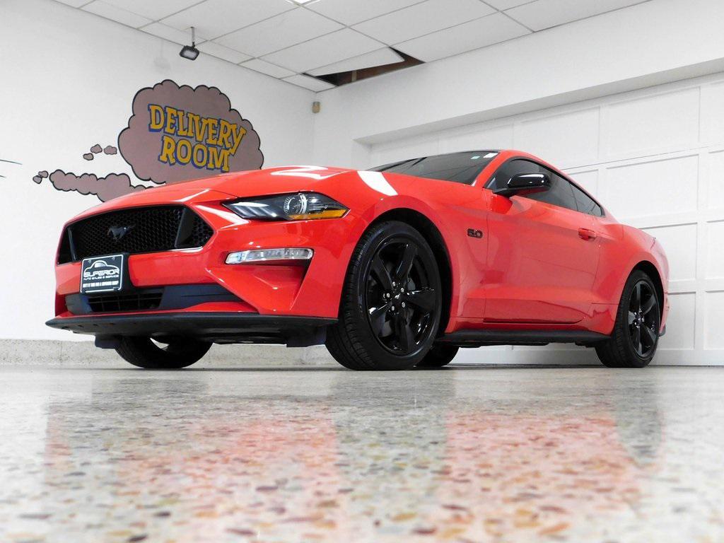 used 2022 Ford Mustang car, priced at $38,799
