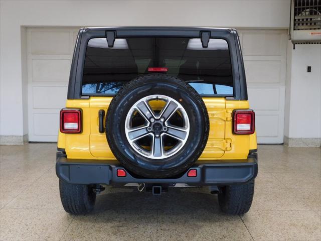 used 2021 Jeep Wrangler Unlimited car, priced at $31,999