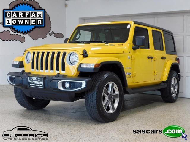 used 2021 Jeep Wrangler Unlimited car, priced at $31,999