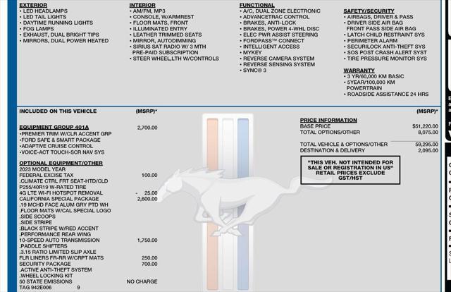 used 2022 Ford Mustang car, priced at $38,992