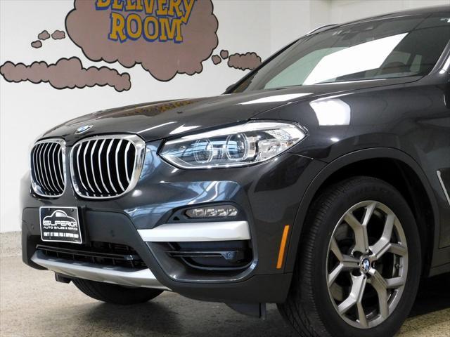 used 2021 BMW X3 car, priced at $29,950