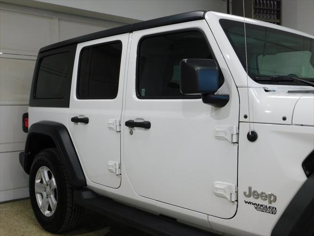 used 2020 Jeep Wrangler Unlimited car, priced at $22,599