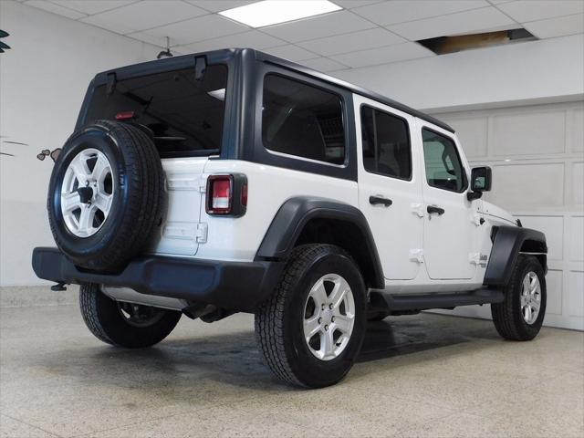 used 2020 Jeep Wrangler Unlimited car, priced at $22,599