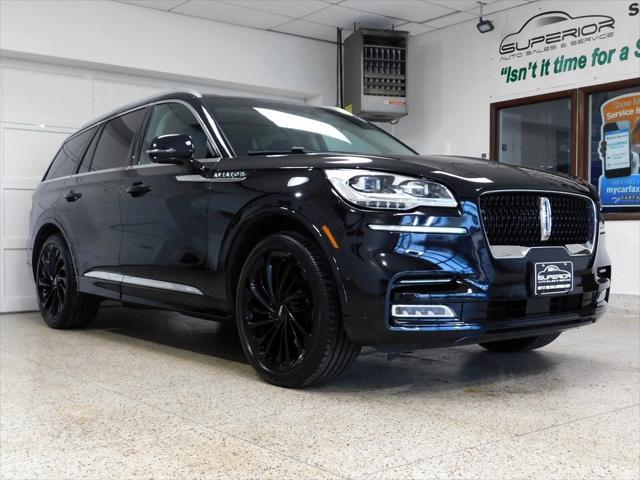 used 2021 Lincoln Aviator car, priced at $36,789