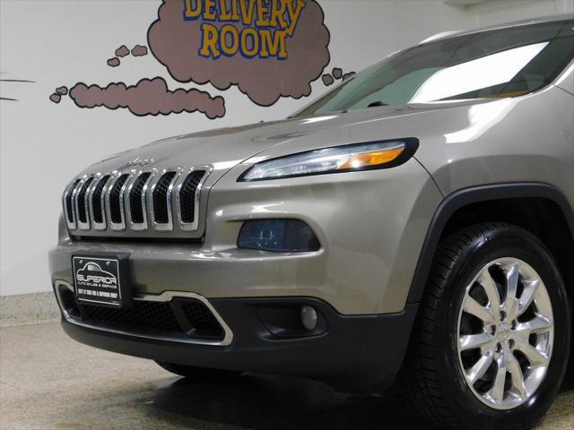 used 2017 Jeep Cherokee car, priced at $15,989