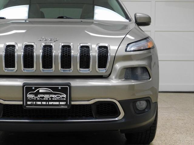 used 2017 Jeep Cherokee car, priced at $15,989