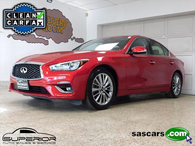 used 2023 INFINITI Q50 car, priced at $30,929