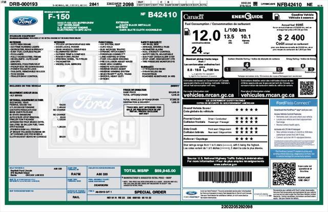 used 2022 Ford F-150 car, priced at $32,960