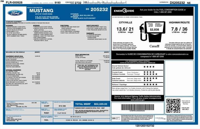 used 2013 Ford Mustang car, priced at $32,729