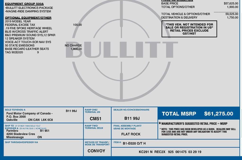 used 2019 Ford Mustang car, priced at $37,199