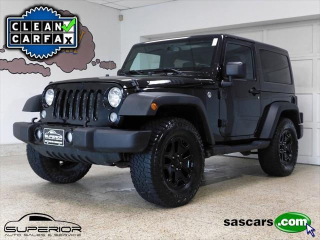 used 2017 Jeep Wrangler car, priced at $19,869