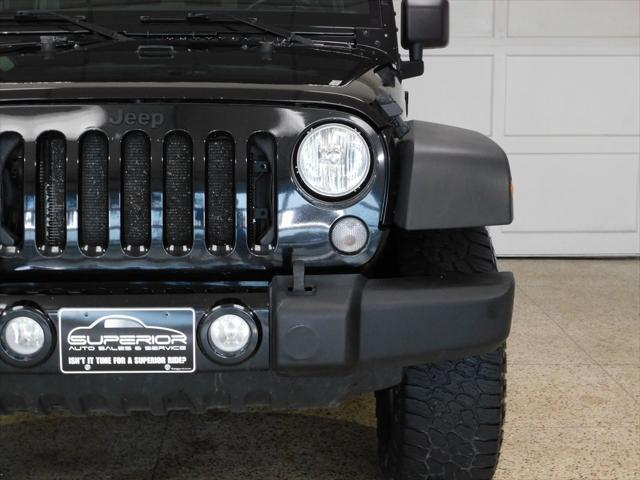 used 2017 Jeep Wrangler car, priced at $20,999