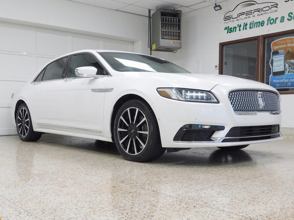 used 2017 Lincoln Continental car, priced at $21,929