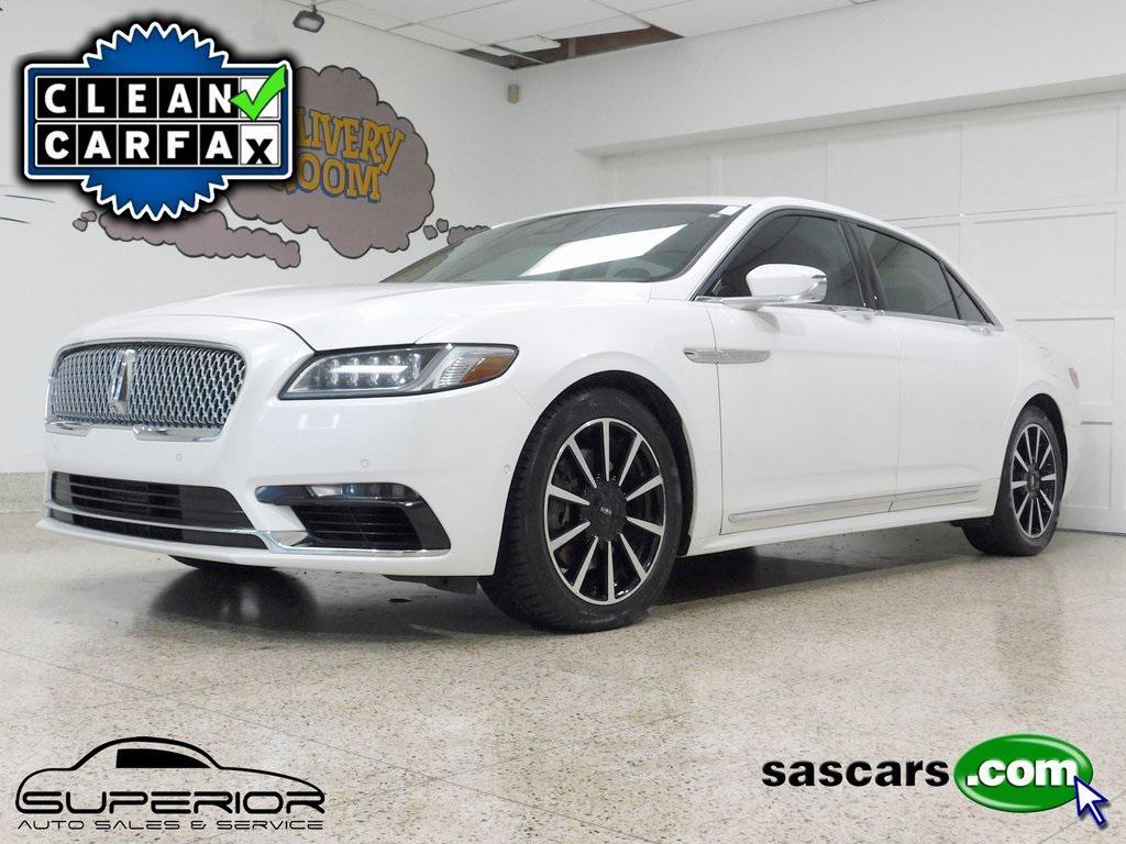 used 2017 Lincoln Continental car, priced at $21,929
