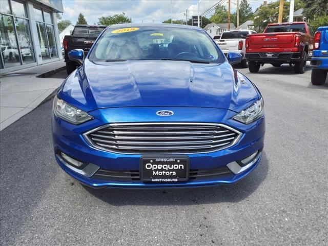 used 2018 Ford Fusion car, priced at $12,533