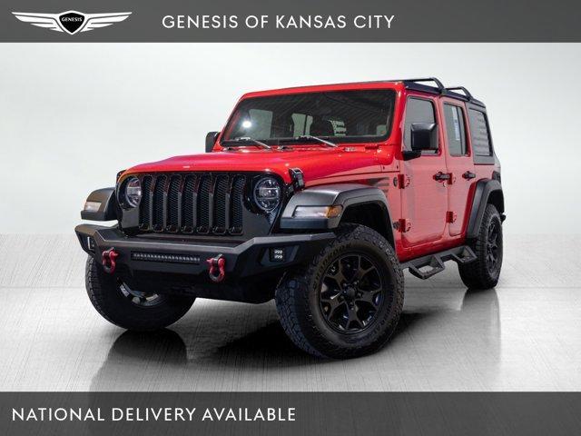 used 2021 Jeep Wrangler Unlimited car, priced at $29,998